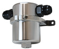 MOROSO 85495 Air/Oil Separator for Vacuum Pump, 3-inch Diameter, Polished Aluminum