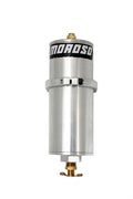 MOROSO 85505 Billet Aluminum Recovery Tank for Coolant, 1 Quart Capacity, Polished Finish, Universal Fit