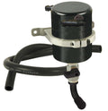 MOROSO 85531 Air/Oil Separator, Universal Large Body, 3.5 Inch Diameter, 8 Inch Tall, Aluminum, Black Anodized