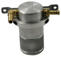 MOROSO 85600 Air/Oil Separator for Mazda Miata 1990-2005 with 2.125 Inch Diameter and Aluminum Finish
