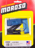 MOROSO U-Joint Girdles for Ford 9-Inch Rear End, Aluminum, Light Blue Anodized, 1.575 Inch Bolt Centers, 1-1/8 Inch Caps