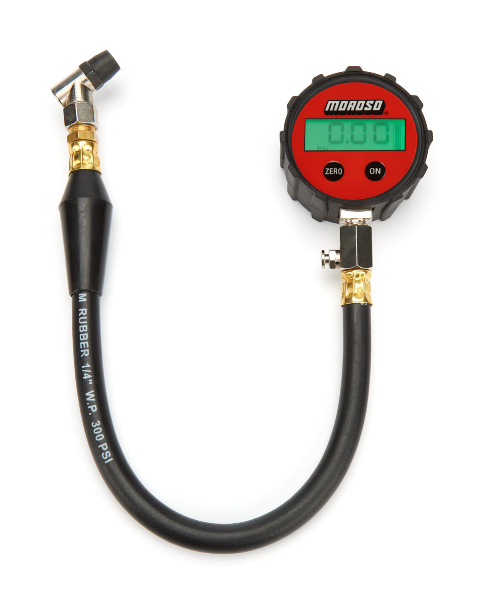 MOROSO 89576 Digital Tire Pressure Gauge with Backlit Display, 0-100 PSI