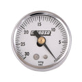 MOROSO 89610 1-1/2 Inch Mechanical Vacuum Gauge 0-30 in Hg
