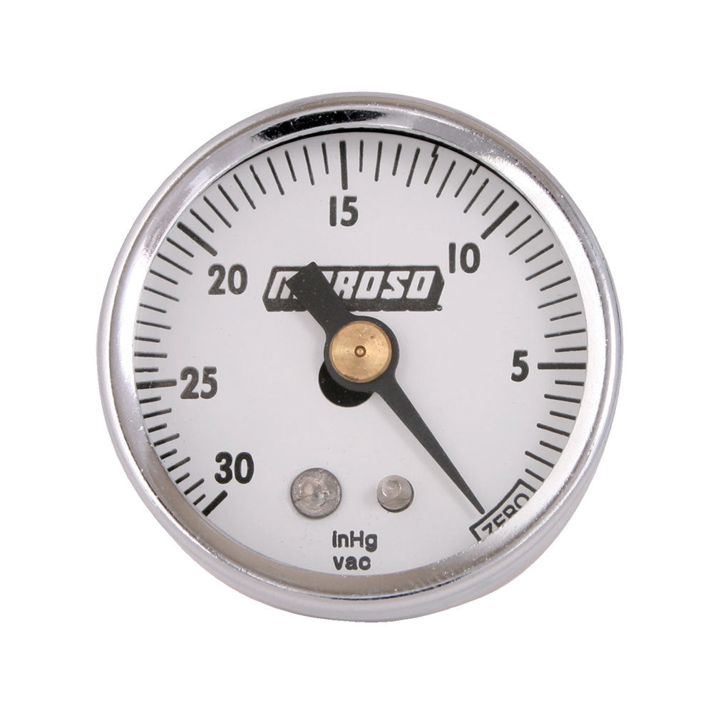 MOROSO 89610 1-1/2 Inch Mechanical Vacuum Gauge 0-30 in Hg