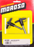 MOROSO Quick Release Pins 90380, 1/4 Inch Diameter, 1 Inch Length, T-Handled, Pair