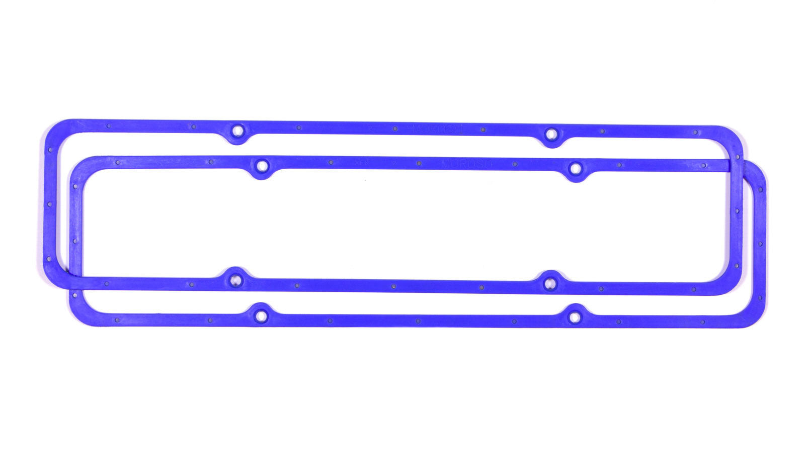 MOROSO 93020 Valve Cover Gasket Set for Small Block Chevy, Steel Core Silicone Rubber, 0.188 Inch Thickness, Pair