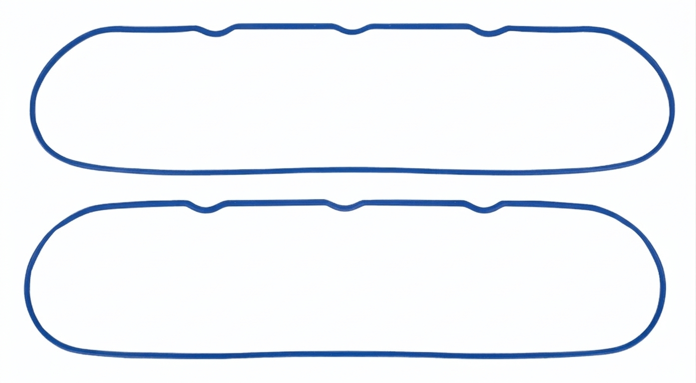 MOROSO GM LS-Series Valve Cover Gasket Set with Rubber Seal, 0.188 Inch Thickness