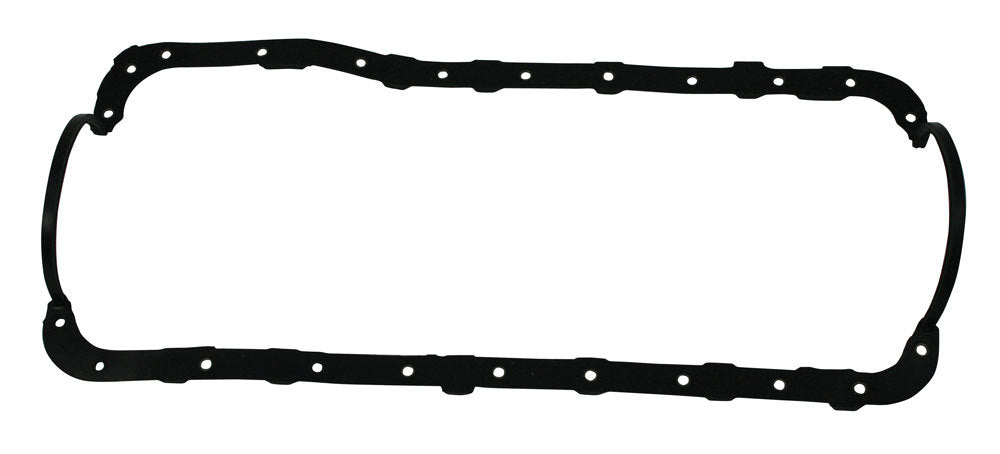MOROSO 93166 Oil Pan Gasket for Ford 460 Late Style, Steel Core Rubber, 1-Piece