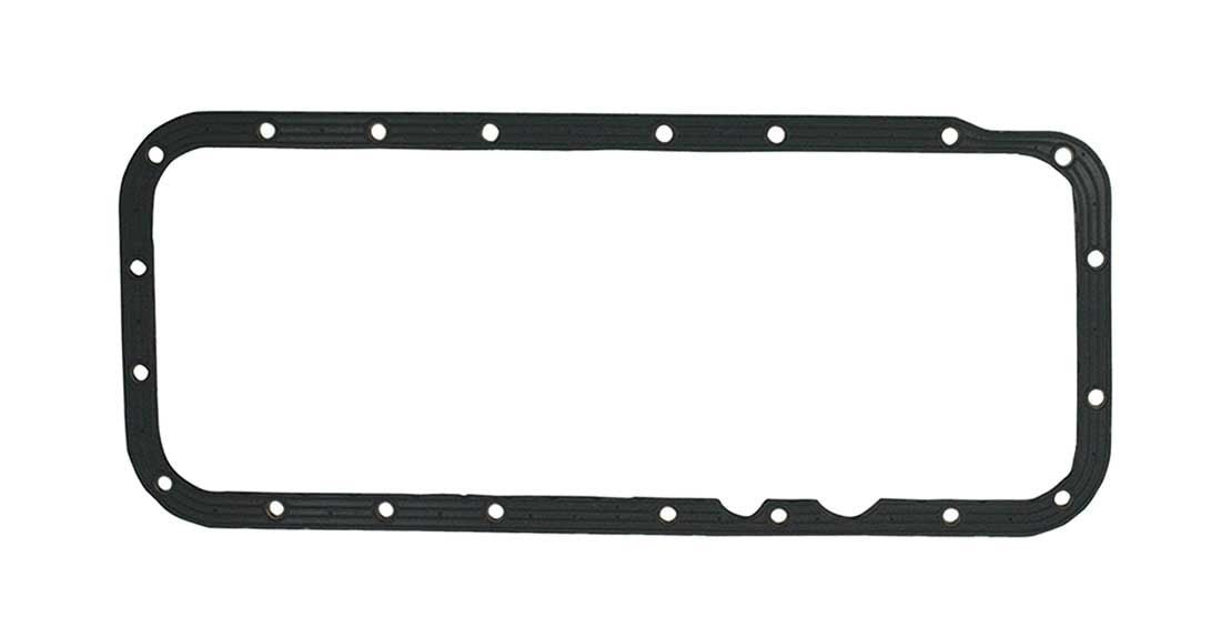 MOROSO 93180 Oil Pan Gasket Set for Mopar B / RB-Series Engines, 0.188 Inch Thick, Steel Core Rubber