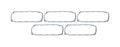 MOROSO BBC 1-Piece Oil Pan Gasket Set with Steel Core and Rubber Seal for Big Block Chevy, 0.188 Inch Thickness, Pack of 5
