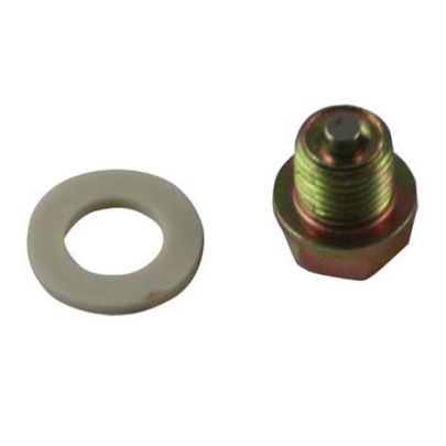 MOROSO 97003 Drain Plug 14mm x 1.50 Thread Steel with Zinc Oxide Finish and Magnetic Nylon Washer