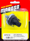 MOROSO 97015 Low Oil Pressure Switch with 15 psi On - 50 psi Off, 1/8 in NPT Male, Oil Pressure Sensor