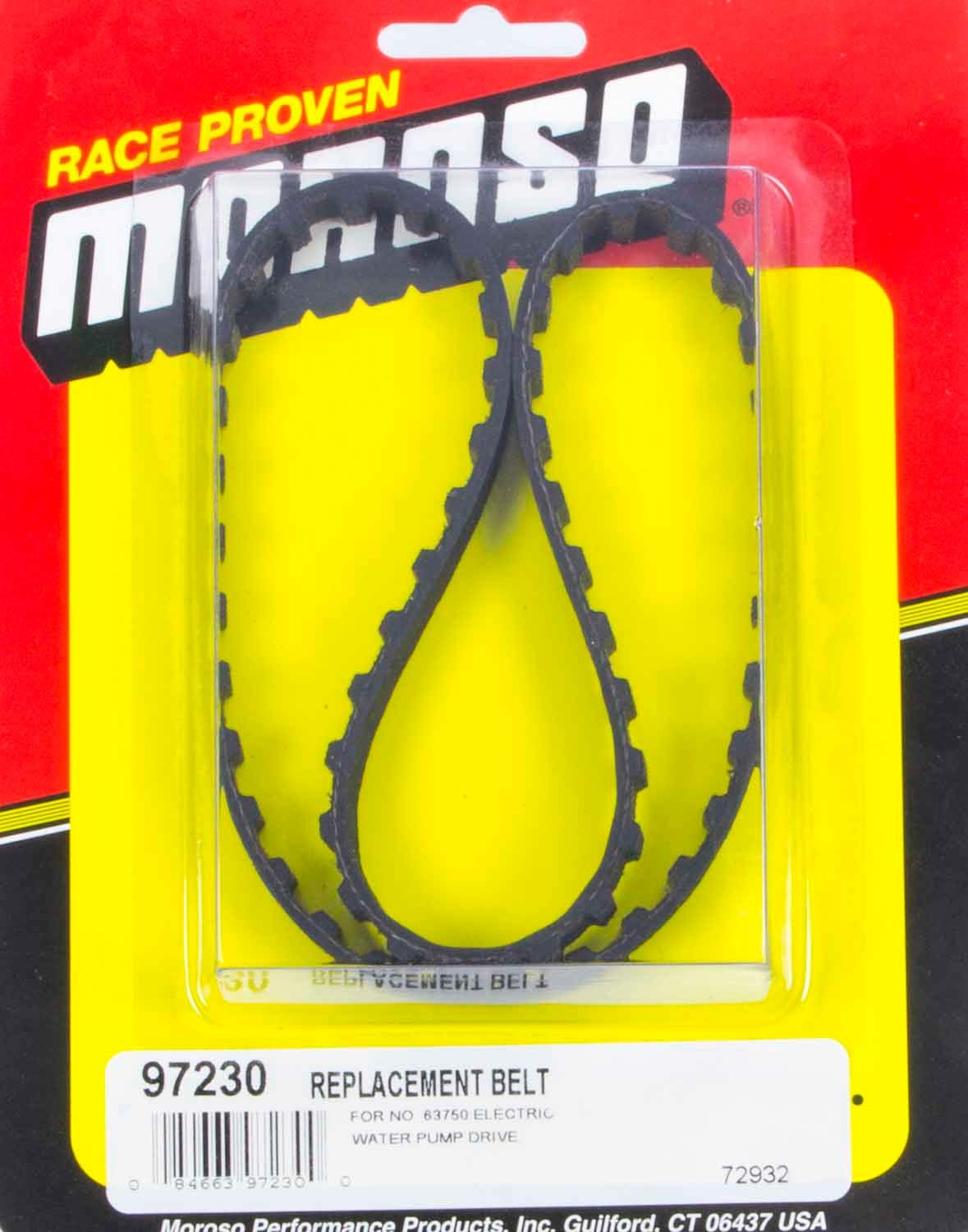 MOROSO 97230 Gilmer Drive Belt, 21 Inches Long for Electric Water Pumps