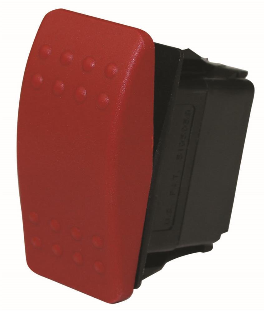 MOROSO 97540 Replacement Red Cover for Rocker Momentary Switch, Single Pole, 12V, 20 Amps