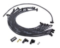 MOROSO 9762M Mag-Tune Spiral Core Spark Plug Wire Set for Small Block Chevy with 8mm Diameter and 90 Degree HEI Boot