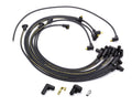 MOROSO 9865M Mag-Tune Spiral Core Spark Plug Wire Set for Small Block Chevy, 8mm, Black, 90 Degree Plug Boots, Socket Style