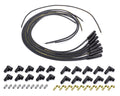 MOROSO 9881M Mag-Tune Spark Plug Wire Set with Spiral Core, 8.0 mm, Black, Straight Plug Boots for HEI and Socket Style, Universal 8-Cylinder Kit