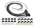 MOROSO 9882M Mag-Tune Spiral Core Spark Plug Wire Set, 8mm, Black, 135 Degree Boots, HEI/Socket Style for Universal 8-Cylinder Engines