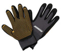 Moroso Mechanic Gloves with Logo, Elastic Closure, Rubber Material, Black, One Size Fits All