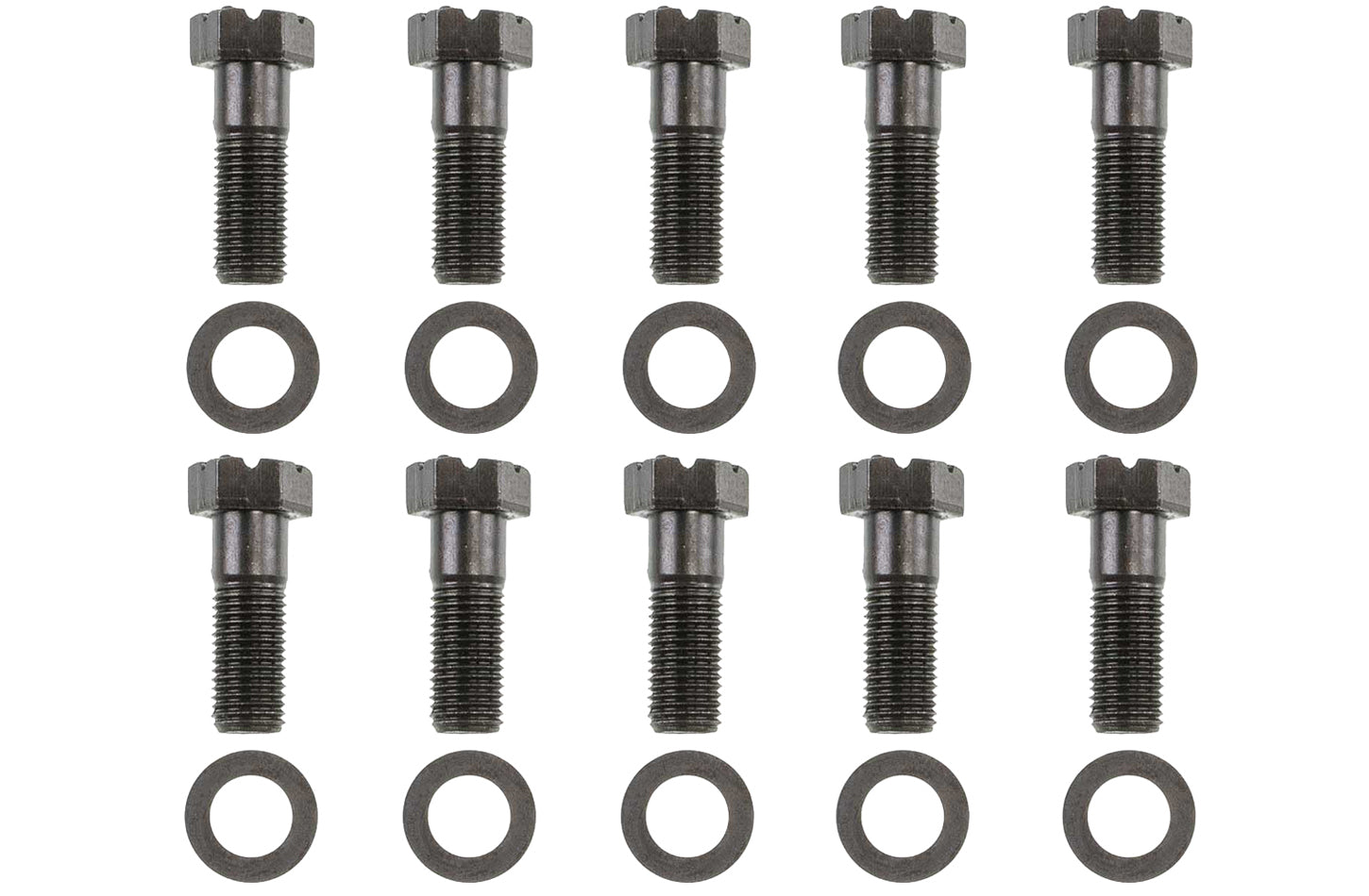 Motive Gear F9RBKP Ring Gear Bolt Kit for Ford 9-Inch Differentials, 7/16-20 Thread, 1.25 Inch Length, Steel with Black Oxide Finish