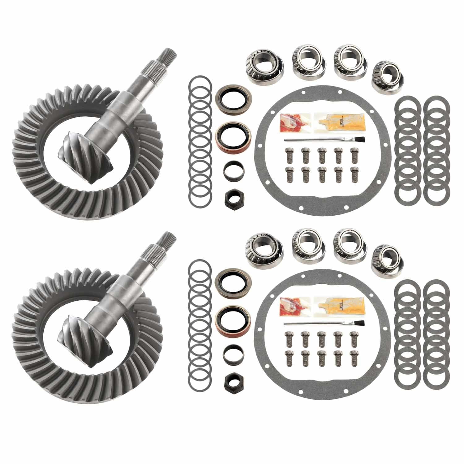 Motive Gear MGK-213 Front and Rear 4.56 Gear Ratio Ring and Pinion Kit for GM 8.5 Inch Differentials