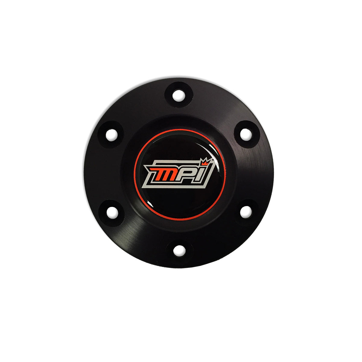 MPI USA MPI-A-CHC Steering Wheel Center Cap for F and DO Series, Aluminum, Black Anodized Finish