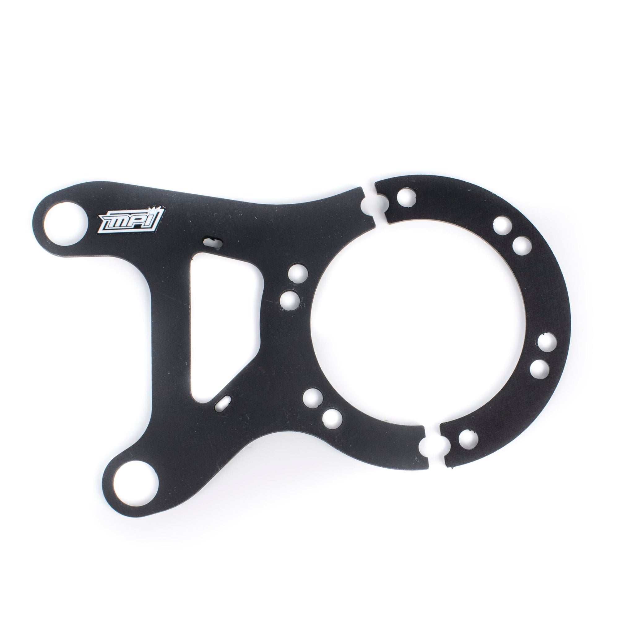 MPI USA MPI-A-DBH Dual Button Holder for 6-Bolt Steering Wheels, Aluminum Black Anodized