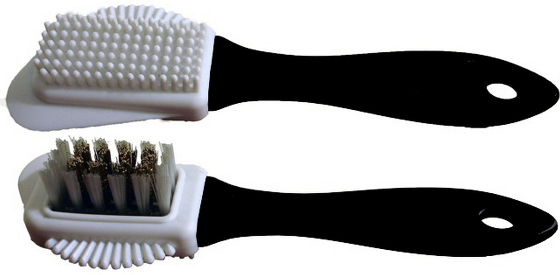 MPI USA MPI-A-SB Steel Steering Wheel Cleaning Brush with Suede and Plastic Handle