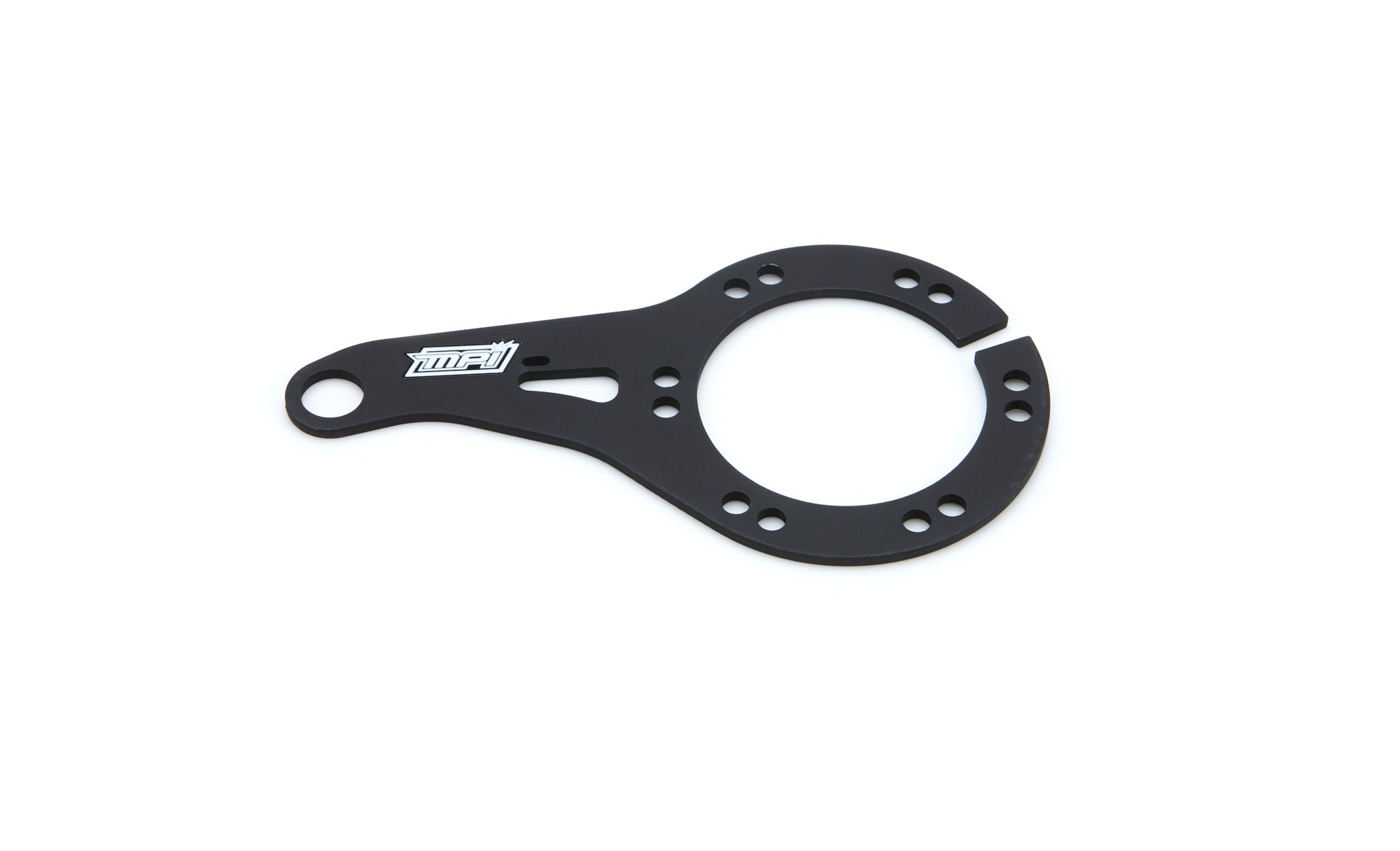 MPI USA MPI-A-SBH Single Button Holder for 6-Bolt Steering Wheels in Black Anodized Aluminum