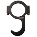 MPI USA MPI-A-SWH Clamp-On Steering Wheel Hook in Black Anodized Aluminum