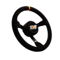 MPI USA MPI-MP-13 Stock Car Steering Wheel 13 Inch Diameter with Dished Design and Black Suede Grip