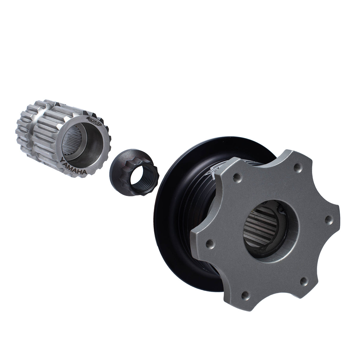 MPI USA 6-Bolt Yamaha Quick Release Steering Wheel Adapter Kit
