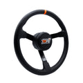 MPI USA MPI-SIM-MP14 14-Inch Stock Car Sim Racing Wheel with Black Grip and Orange Stripe