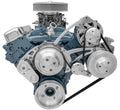 March Performance MPP13105 Pontiac V8 Serpentine Pulley Kit with Aluminum 6-Rib Drive System