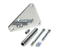 March Performance A/C Eliminator Bracket for Small Block Ford 5.0 - Aluminum with Clear Powder Coat Finish