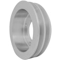 March Performance 1545 Small Block Ford Crankshaft Pulley with 2 Grooves, 5.75-inch Diameter, Aluminum Finish