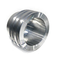 March Performance Crankshaft Pulley Kit for Small Block Ford 1965-1969, 3-Groove Aluminum with Clear Powder Coat, 5.5 Inch Diameter