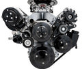 March Performance Chevy LS1-LS7 Pro-Track Serpentine Pulley Kit with Black Aluminum Finish