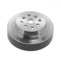 March Performance SBF Water Pump Pulley Serpentine 5.5 Inch Aluminum with Clear Powder Coat