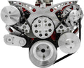 March Performance SBC Revolver Serpentine System with A/C and 6-Rib Aluminum Pulley Kit
