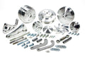 March Performance SBC Serpentine Performance Pulley Kit for Small Block Chevy with 6-Rib Aluminum Design