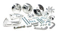 March Performance MPP23030 BBC Serpentine Conversion Kit for Big Block Chevy with Aluminum Pulley and Clear Powder Coat Finish