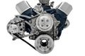 March Performance 30170 SBF Ultra Serpentine Pulley Kit for Small Block Ford, Aluminum, 6-Rib Belt