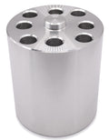 March Performance Mechanical Fan Spacer 353, 3 Inch Thickness, Aluminum with Clear Powder Coat Finish