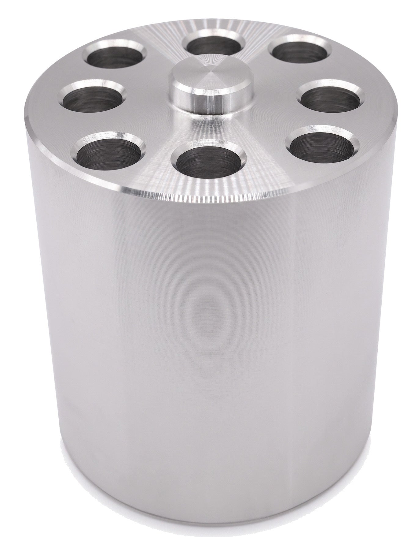March Performance Mechanical Fan Spacer 353, 3 Inch Thickness, Aluminum with Clear Powder Coat Finish