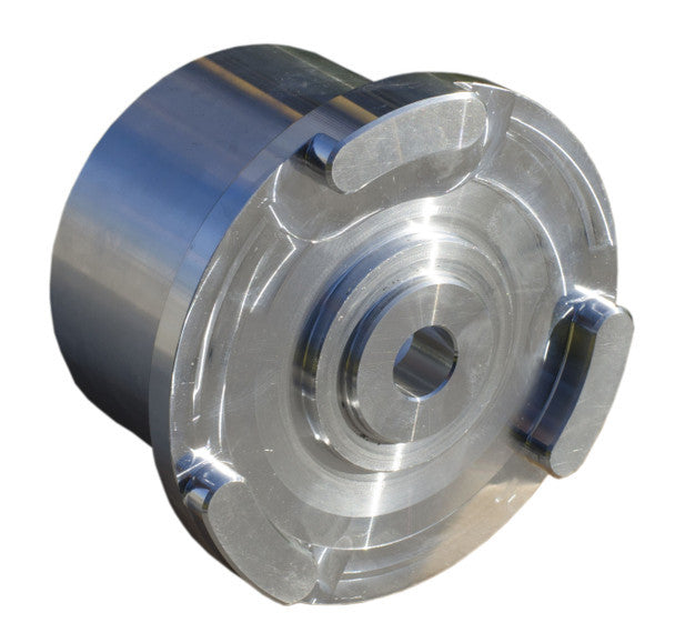 March Performance LS1 Hub Adapter for F-Body Balancer, Aluminum, Natural Finish