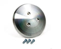 March Performance A/C Clutch Cover for Sanden 708, 510, 709 Compressors, Aluminum with Clear Powder Coat