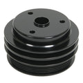 March Performance 4021-08 Aluminum Crankshaft Pulley for Small Block Chevy with 2 Groove, 5-Rib, 5.5-Inch Diameter