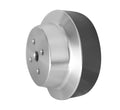 March Performance Water Pump Pulley 4312 for GM Fullsize Trucks 1988-1995, Serpentine, 5.9 Inch Diameter, Aluminum with Clear Powder Coat Finish