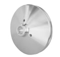 March Performance Power Steering Pump Pulley for Big Block Ford, 5.5 Inch Diameter, V-Belt, Aluminum with Clear Powder Coat, Part Number 502